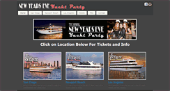 Desktop Screenshot of nyeyachtparties.com
